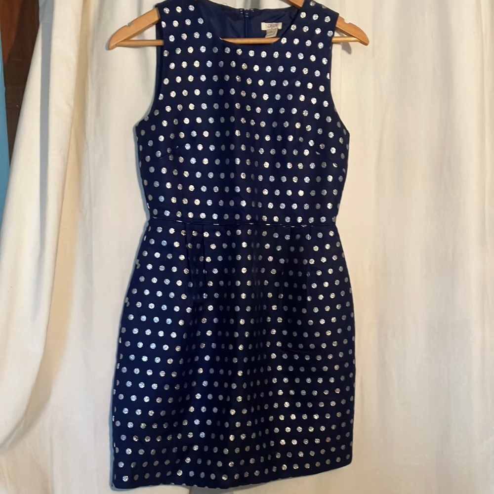 JCrew size 0 navy dress with pockets